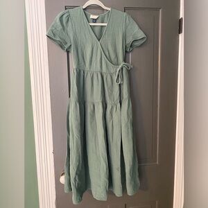 Universal Thread Green Wrap Dress Size XS